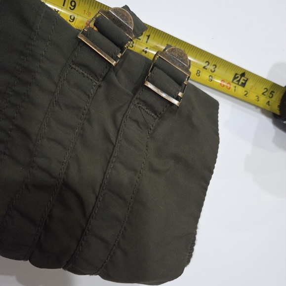 L.Spiewak And Sons Olive Green Faux Fur Collar Jacket Womens Sz.M - Picture 6 of 9